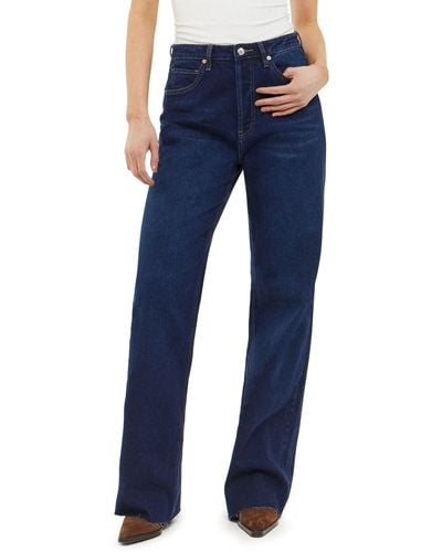 Articles of Society Jane Wide Leg Jeans - Blue