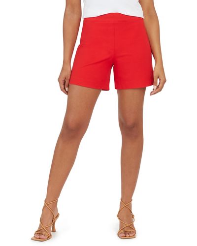 Spanx On The Go 6-inch Pull-on Shorts - Red