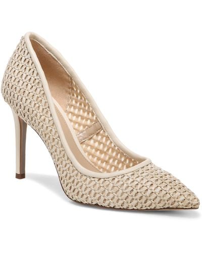 Sam Edelman Hazel Pointed Toe Pump - Wide Width Available - Natural