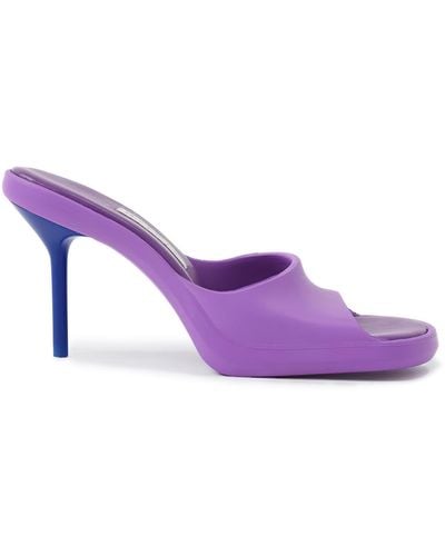 Miista Ida Mule Stiletto Sandal - Purple
