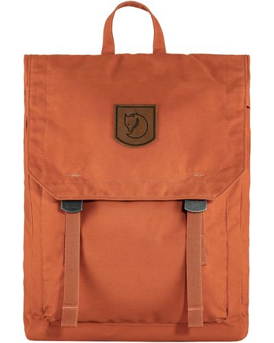 Fjallraven Foldsack No.1 Water Resistant Backpack - Orange