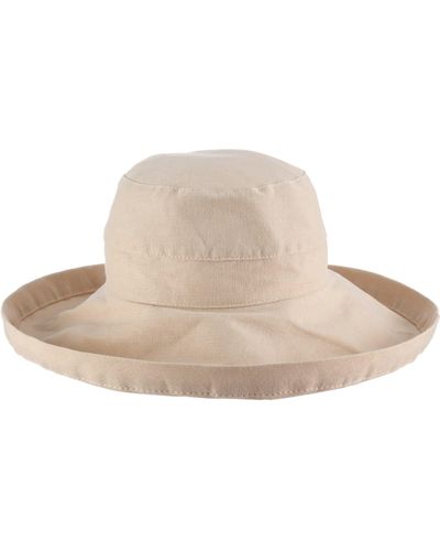 Scala Cloth Upf 50+ Hat - Natural