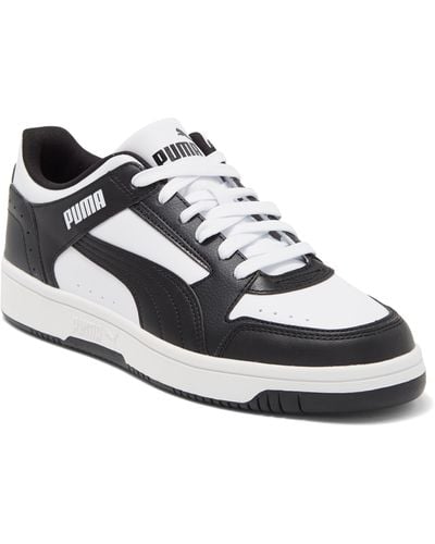 PUMA Rebound V6 Low Sneakers in Green for Men | Lyst