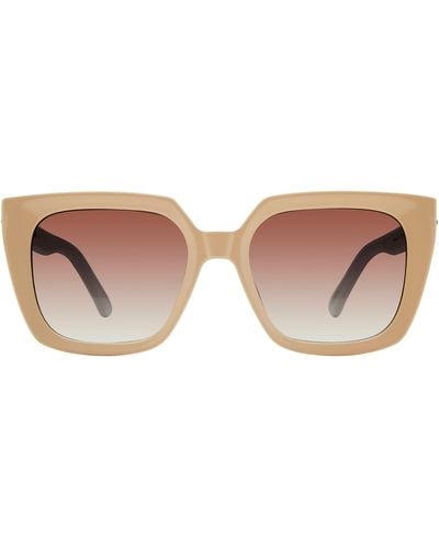 Kurt Geiger 53mm Square Sunglasses - Pink