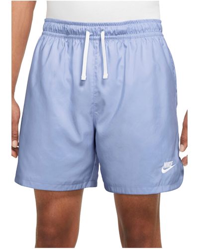 Nike Woven Lined Flow Shorts - Blue