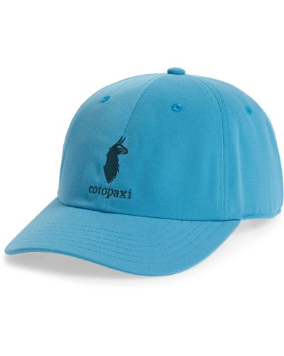 COTOPAXI Embroidered Dad Hat - Blue