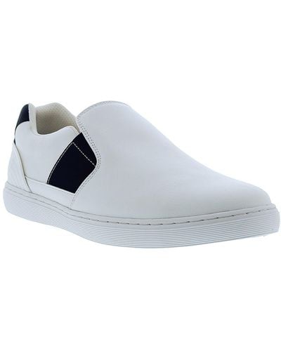 English Laundry Landon Leather Slip-on Sneaker - White
