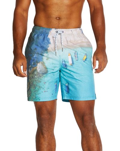 Micros Cove Board Shorts - Blue
