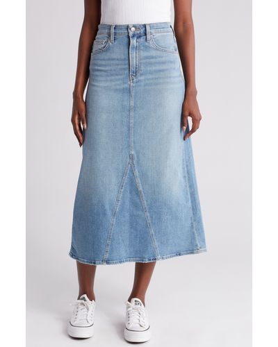 Joe's Jeans Denim Maxi Skirt - Blue