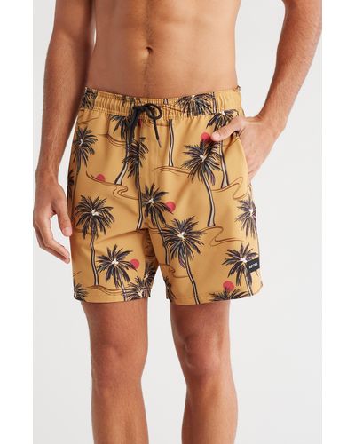 Rip Curl Party Volley Swim Shorts - Natural