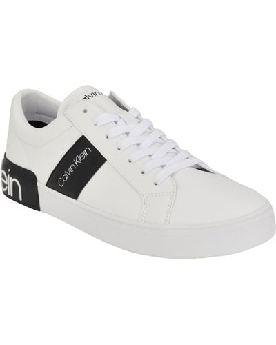 Calvin Klein Roydan Low Top Sneaker - White