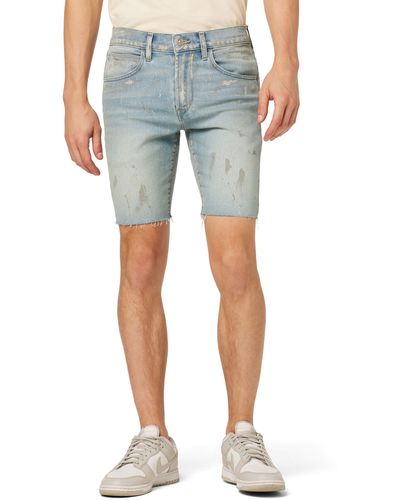 Short Masculino Hudson Kirk - Corte Reto Com Elastano Em Roxo Profundo