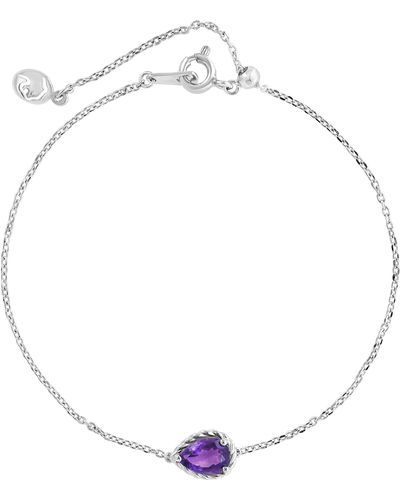 Effy Sterling Silver Semiprecious Stone Bracelet - Purple