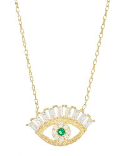 Argento vivo deals evil eye necklace