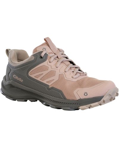 Obōz Katabatic Low Hiking Sneaker - Brown