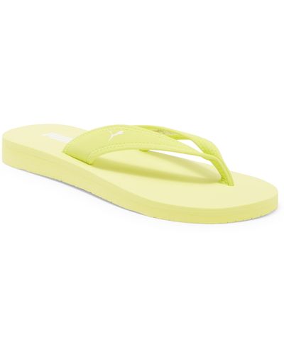 PUMA Sandy Flip Flop - Yellow