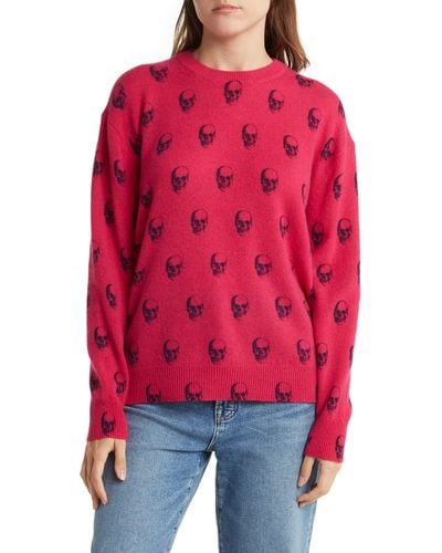 Skull discount sweater nordstrom