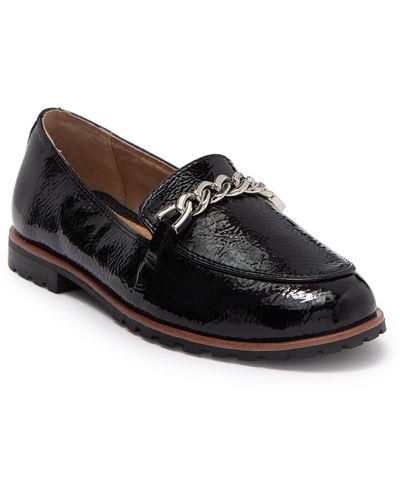 Me Too Chain Link Patent Loafer - Black