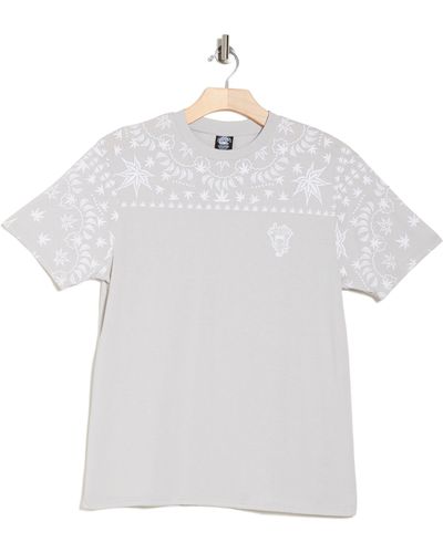 Crooks and Castles Bandanna Graphic T-shirt - White