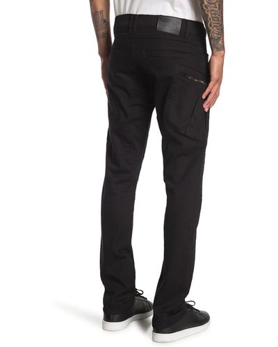 Xray Jeans Slim Cargo Pants - Black