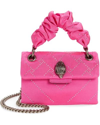 Kurt Geiger Mini Kensington Ruched Handle Bag - Pink