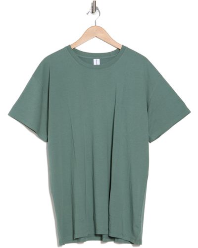 Abound Boyfriend Cotton T-shirt - Green