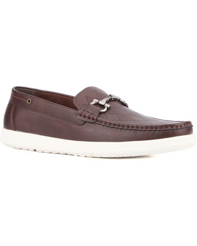 Xray Jeans Miklos Diamond Quilt Loafer - Brown