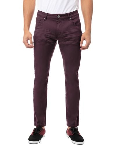 Xray Jeans Classic Twill Skinny Jeans - Red