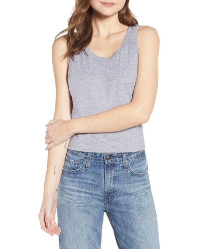 AG Jeans Cambria Fitted Tank - Blue