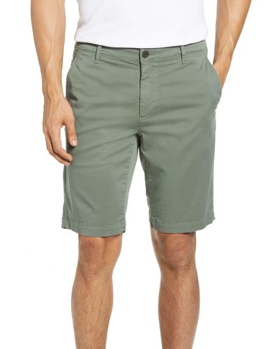 AG Jeans Griffin Regular Fit Shorts - Green