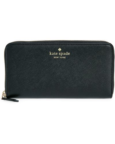 Kate Spade Dana Large Continental Wallet - Black