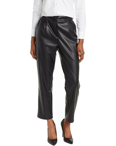 Black Ellen Tracy Pants, Slacks and Chinos for Women | Lyst