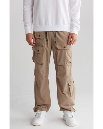 American Stitch Drawstring Cargo Pants - Green