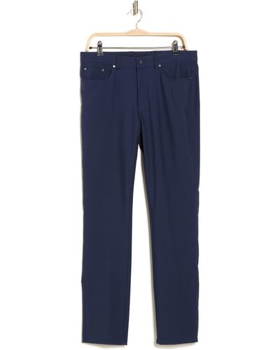 Greg Norman 5-pocket Golf Pants - Blue