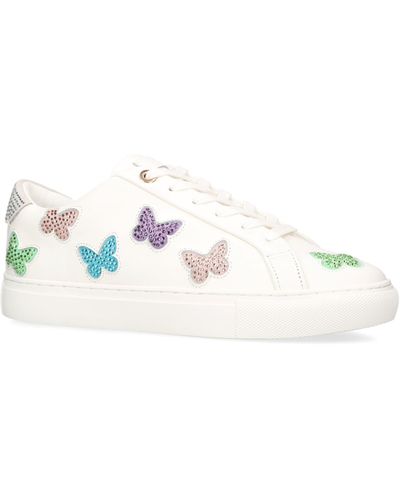 Kurt Geiger Lane Butterfly Sneaker - White