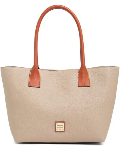Dooney & Bourke Small Russel Two-tone Tote Bag - Natural