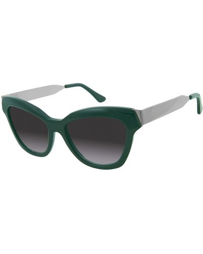 True Religion True Religion 49mm Cat Eye Sunglasses - Green