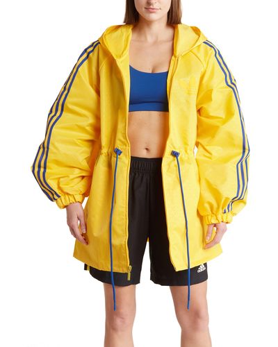 adidas Monogram Windbreaker Jacket - Yellow