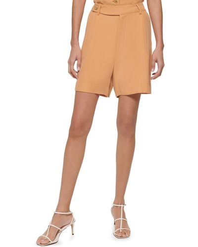 DKNY Frosted Twill Shorts - Multicolor