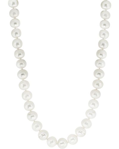Effy Sterling Silver 10-11mm Freshwater Pearl Necklace - White