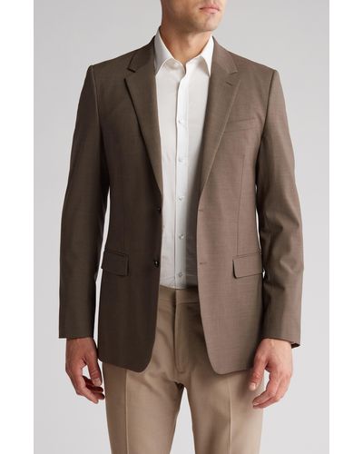 Theory New Tailor Chambers Suit Jacket - Brown