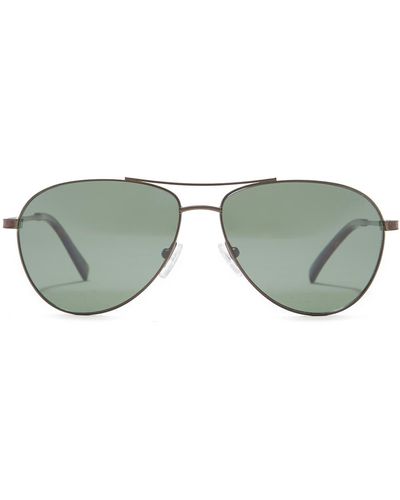 Ted Baker 59mm Aviator Sunglasses - Gray