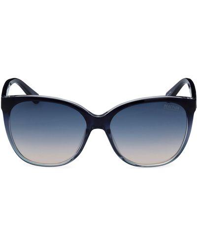 Kenneth Cole 56mm Gradient Cat Eye Sunglasses - Blue