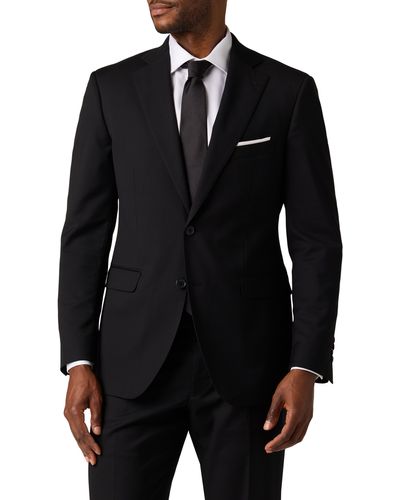 ALTON LANE Trim Fit Tailored Suit Separate Jacket - Black