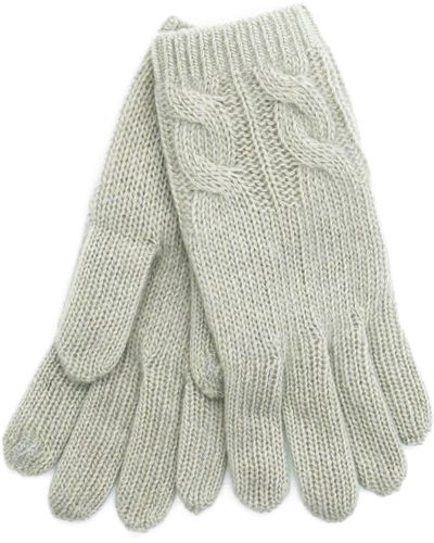 Portolano Cashmere Gloves - White