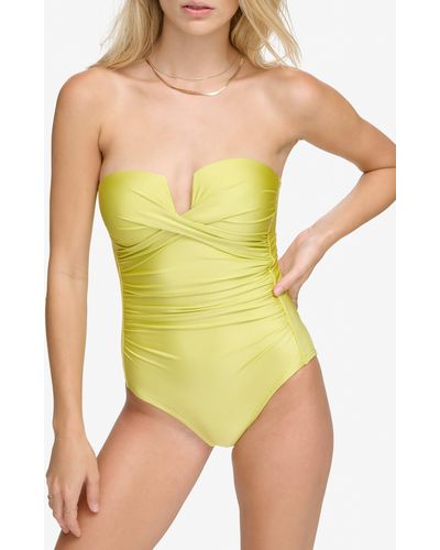 Calvin Klein Tummy Control One-piece Swimsuit - Green