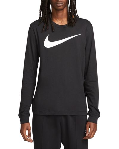 Nike Sportswear Long Sleeve T-shirt - Black
