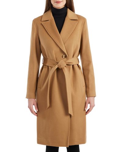 Brown Sofia Cashmere Coats for Women | Lyst