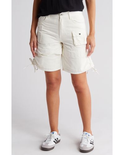 PacSun Jordan Cotton Cargo Shorts - Natural