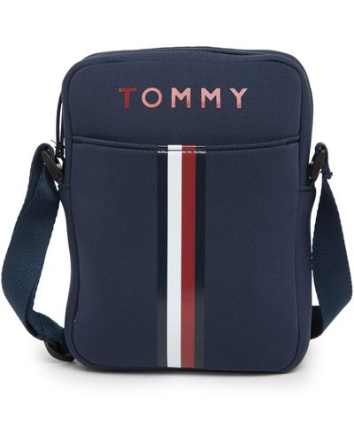 Tommy Hilfiger Mariah Ii Mini Reporter Crossbody Bag In Tommy Navy At Nordstrom Rack - Blue
